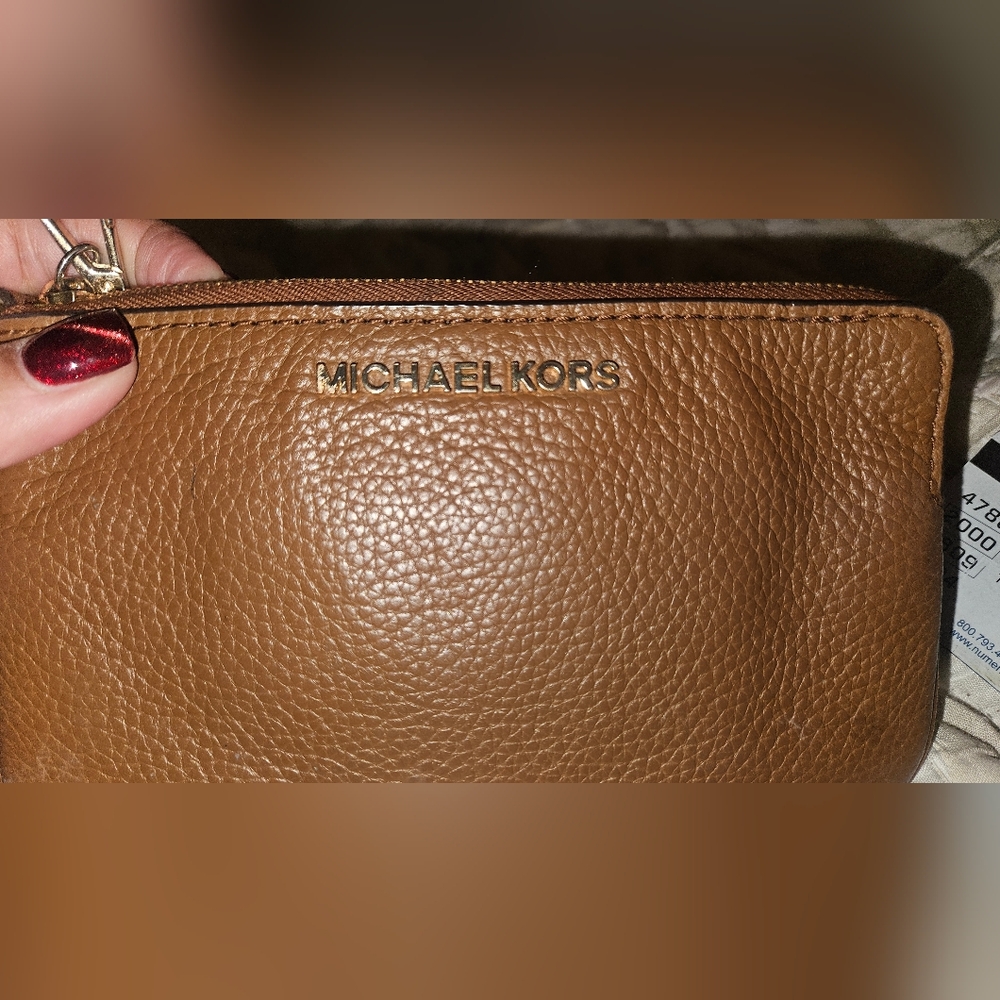 Michael Kors Tan Leather Womens Wallet